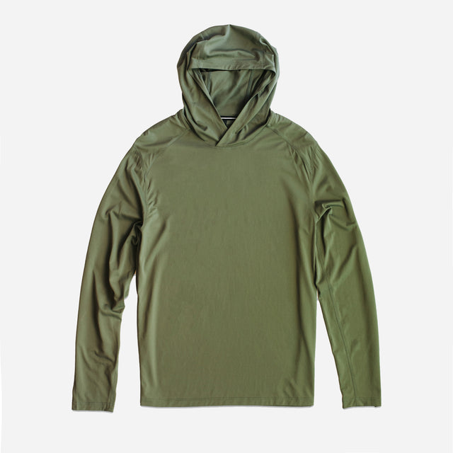 Tactical Hooded Shirt - OD Green