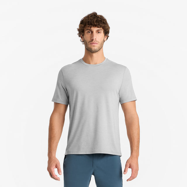 Interval Shirt - Medium Grey - Medium Grey/Short Sleeve