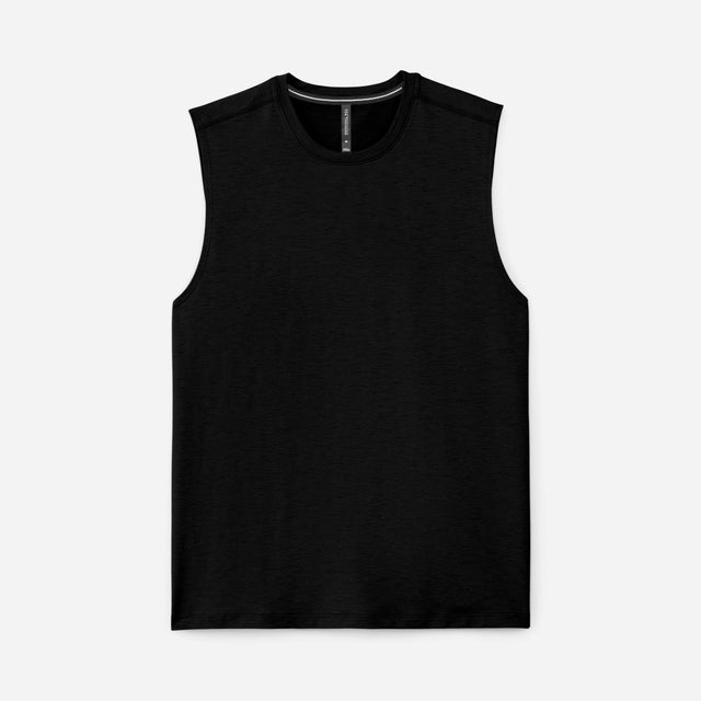 Interval Muscle Tee - Black/Muscle Tee