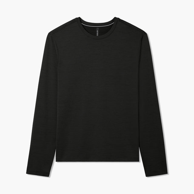 Interval Long Sleeve Shirt - Black/Long Sleeve