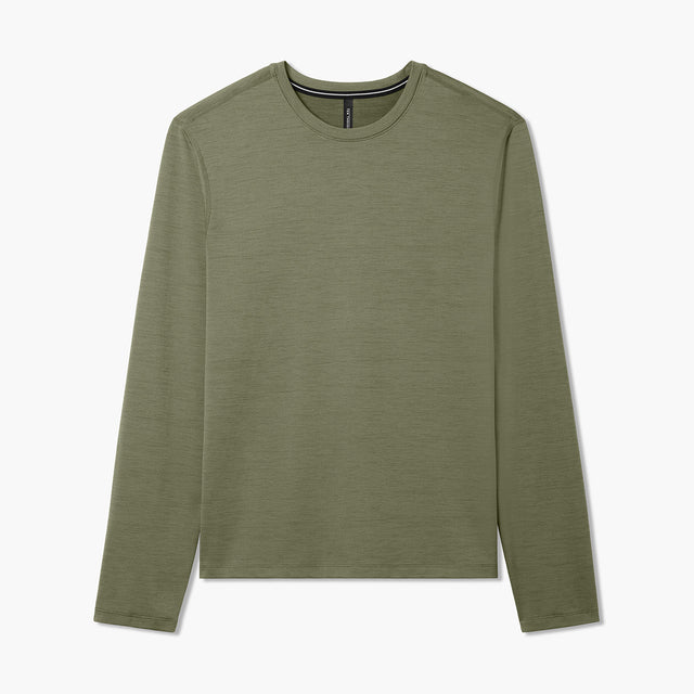 Interval Long Sleeve Shirt - OD Green/Long Sleeve