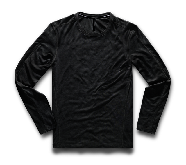 Durable Long Sleeve Shirt - Black/Long Sleeve