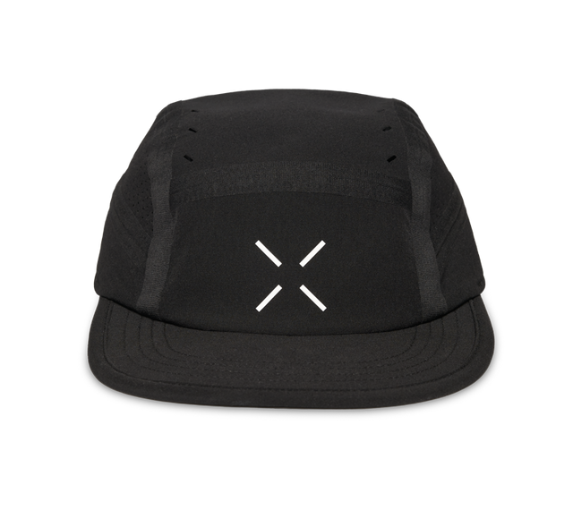 7-Panel Hat - Black