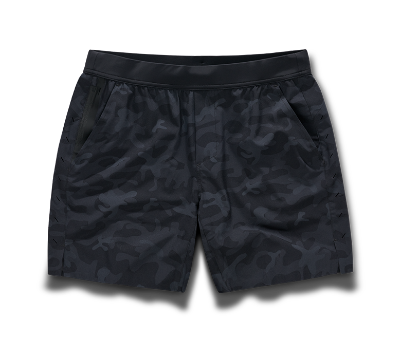 Interval Short (Liner) - Black Camo/5-inch