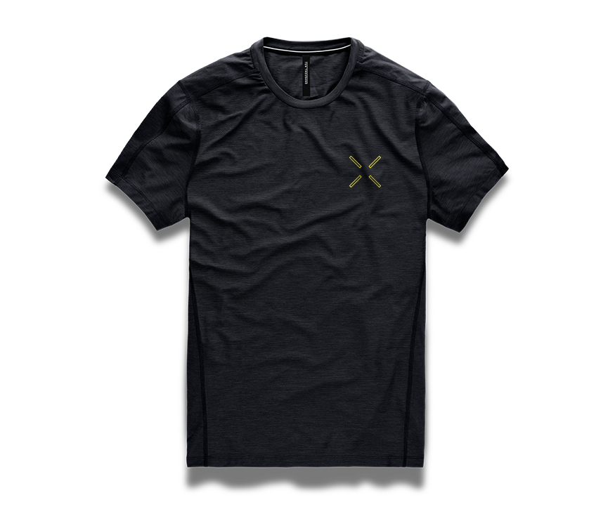 Versatile Shirt - Black | Neon Yellow