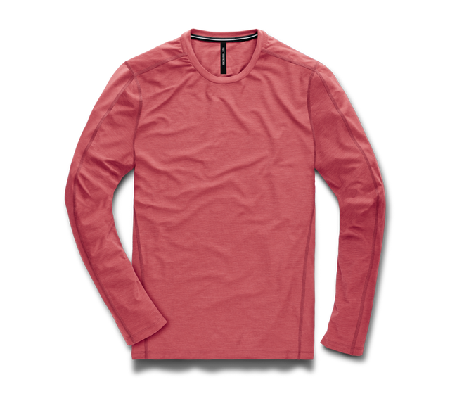 Interval Long Sleeve Shirt - Mesa Red - Mesa Red/Long Sleeve