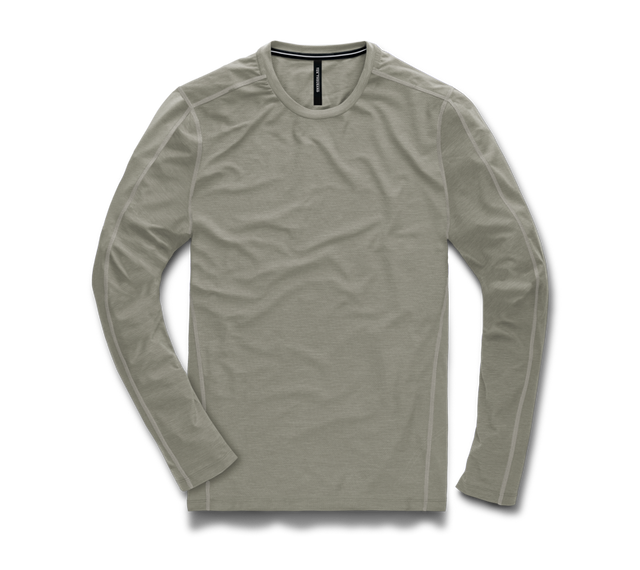Interval Long Sleeve Shirt - Lichen/Long Sleeve